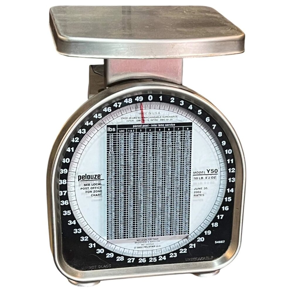 Vintage Pelouze Postal Scale Model Y50 2002